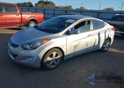 2013 Hyundai Elantra Gls z USA, uszkodzony, nr VIN KMHDH4AEXDU855844